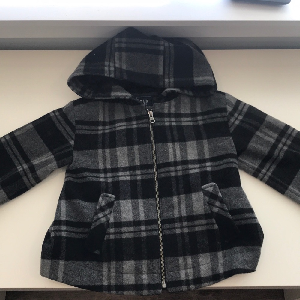 Gap Kids wool flannel coat